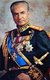 Mohammad Rezā Shāh Pahlavi, Shah of Iran, Shah of Persia (اOctober 1919 – 27 July 1980), ruled Iran from 16 September 1941 until his overthrow by the Iranian Revolution on 11 February 1979. He was the second and last monarch of the House of Pahlavi of the Iranian monarchy. Mohammad Reza Shah Pahlavi held several titles: His Imperial Majesty, Shahanshah (King of Kings, Emperor), Aryamehr (Light of the Aryans) and Bozorg Arteshtārān (Head of the Warriors).<br/><br/>

Mohammad Reza Shah came to power during World War II after an Anglo-Soviet invasion forced the abdication of his father Reza Shah. During his reign, the Iranian oil industry was nationalized under Prime Minister Mohammad Mosaddegh, and Iran marked the anniversary of 2,500 years of continuous monarchy since the founding of the Persian Empire by Cyrus the Great. The Shah's White Revolution, a series of economic and social reforms intended to transform Iran into a global power, succeeded in modernizing the nation, nationalizing many natural resources, and extending suffrage to women.<br/><br/>

A secular Muslim himself, the Shah gradually lost support from the Shi'a clergy of Iran, particularly due to his strong policy of modernization, secularization, conflict with the traditional class of merchants known as bazaari, and recognition of Israel. Various additional controversial policies were enacted, including the banning of the communist Tudeh Party, and a general suppression of political dissent by Iran's intelligence agency, SAVAK. Amnesty International reported that in 1978 Iran had as many as 2,200 political prisoners, a number which multiplied rapidly as a result of the revolution.<br/><br/>

Several other factors contributed to strong opposition to the Shah among certain groups within Iran, the most notable of which were the U.S. and UK backed coup d'état against Mosaddegh in 1953, clashes with Islamists, and increased communist activity. By 1979, political unrest had transformed into a revolution which, on 16 January, forced the Shah to leave Iran. Soon thereafter, the Iranian monarchy was formally abolished, and Iran was declared an Islamic republic. Facing likely execution should he return to Iran, he died in exile in Egypt, whose President, Anwar Sadat, had granted him asylum.