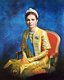 Iran / Persia: Official portrait of Empress Farah Pahlavi (born 1938), wife and widow of  Mohammad Reza Pahlavi, the Shah of Iran (1919-1979)