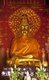 Thailand: Buddha in the viharn, Wat Lai Hin, Lampang Province