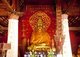 Thailand: Buddha in the viharn, Wat Lai Hin, Lampang Province