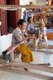 Thailand: A community weaving cooperative in the grounds of Wat Lai Hin, Lampang Province